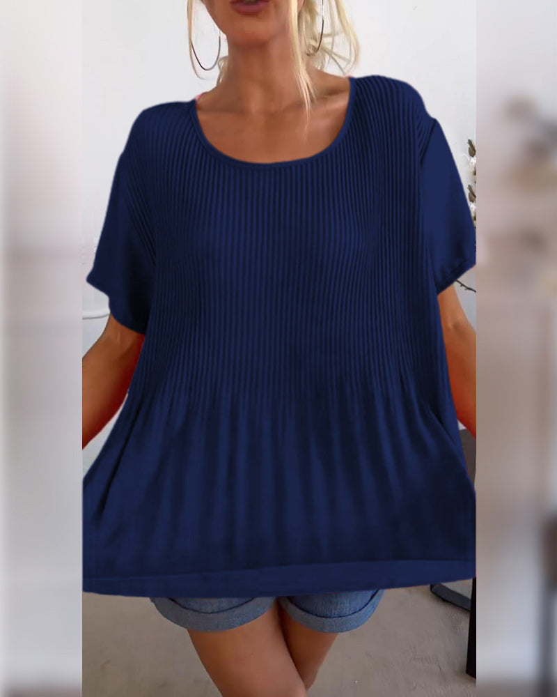 Elin™ Plisowana bluzka